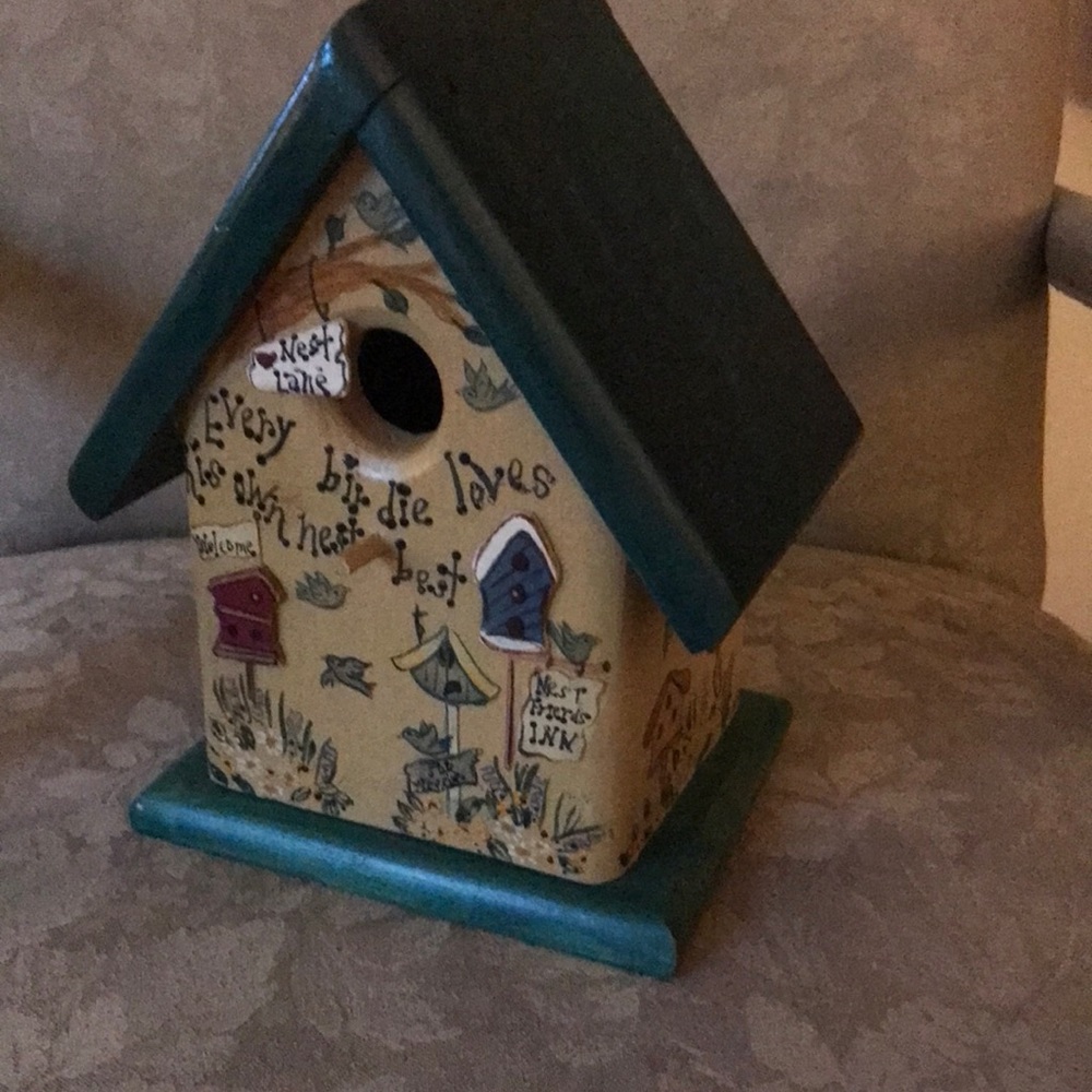 Wooden Bird House